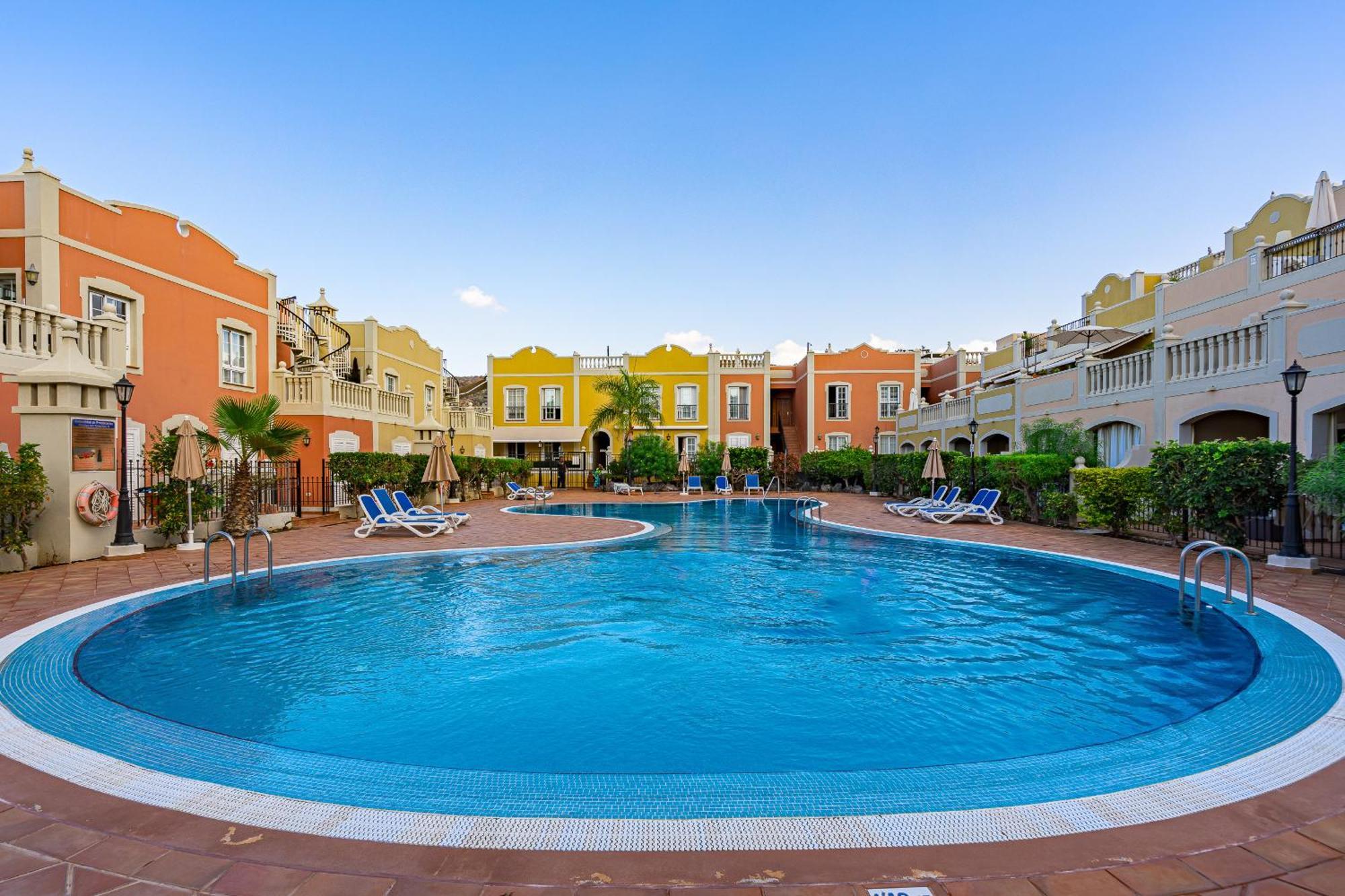 Paraiso Palm Mar Beautiful & Bright Renovated Apartment With Air Conditioning Extérieur photo